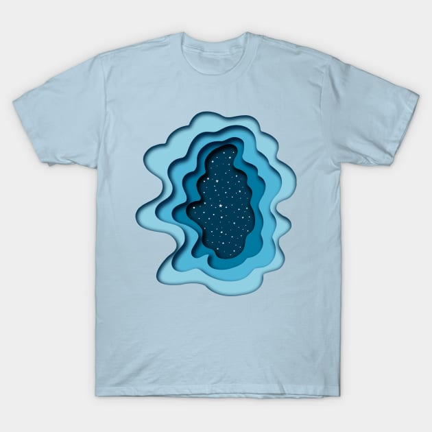 Peer Into The Celestial World T-Shirt by leBoosh-Designs